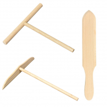 3 Ustensiles À Crêpes En Bois - Youdoit