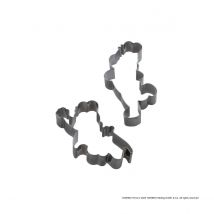 Lot De 2 Emporte-pièces En Inox Motif Ourson Doré Zenker Haribo