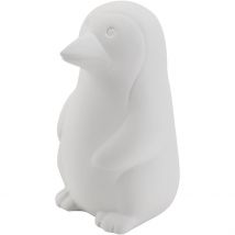 Tirelire, Pingouin, Dim. 11x6x5,5 Cm, 6 Pièces/ 1 Pq. - CC Hobby