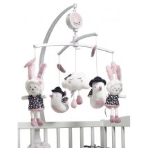 Mobile Musical En Polyester Blanc - Sauthon