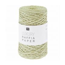 Bobine De Fibre De Papier Luxury Raffia Paper - 100gr - Rico Design 06 Menthe