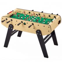 Baby-foot Adulte - Robuste - Barres Télescopiques - 2 À 4 Joueurs - 3 Balles Liège Inclues - Kangui