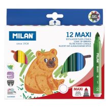 Boîte 12 Feutres Maxi - Milan
