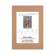 Pochette Patron De Couture Elona Mum Blouse/robe 34-46 Taille N°fr 34-46 - Ikatee