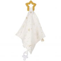 Doudou Avec Anneau De Dentition - Little Dutch
