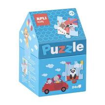 Boite Maisonnette Puzzle Safari - Apli