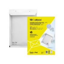 Enveloppes À Bulles - 22x34cm - Référence F - Auto Adhésive - Lot De 10 - Gpv - GPM
