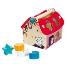 Maison Des Formes En Bois Chat - Easykado