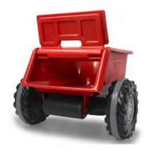 Remorque Tracteurs À Pédales Power Drag Rouge - Jamara