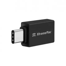 Adaptateur Xtrememac Usb-c Vers Usb-a 3.0 - Compacte Et Pratique - Noir