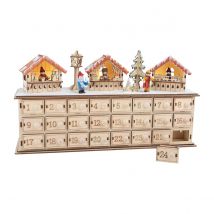 Calendrier De L Avent Bois Marche De Noel - Small foot