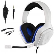 Casque Gaming Audio Filaire Cobalt Blanc - The G-Lab