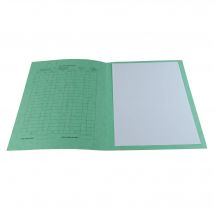 Paquet De 25 Dossiers De Procédure Carte Lustrée 25x32cm - Tilleul - X 5 - Exacompta