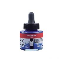 Flacon Encre Acrylique Acrylic Ink Amsterdam 30ml Outremer