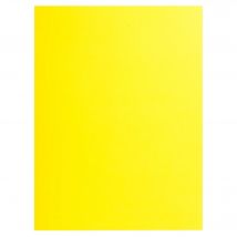 Paquet De 25 Chemises Double Poche Rock''s 210 - Double A4 Ou A3 - 24x32cm - Jaune Citron - X 10 - Exacompta