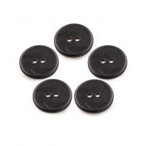 Lot De 5 Boutons Nacre Colorée - Ppy