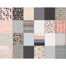 Papier Origami 15x15 Cm Baroque 36 Feuilles - Megacrea DIY