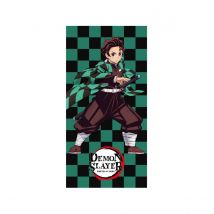 Demon Slayer: Kimetsu No Yaiba - Serviette De Bain Tanjiro 70 X 140 Cm - Cerda