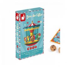 Jeu De L Oie Carrousel Bois Et Carton - Jura Toys