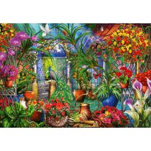 Puzzle 1000 Pièces - Tropical Green House - Bluebird Puzzle