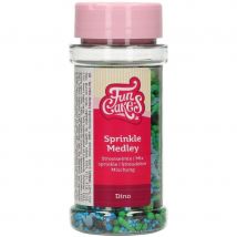 Funcakes Medley Paillettes - Dino - 65g - CakeSupplies