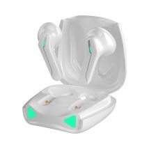 Ecouteurs Bluetooth Gaming Sans Fil Basse Puissante Confort Longue Durée Blanc Yonis - Yonis