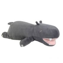 Peluche - Hippo - Hippopotame - Taille L - 48 Cm - Trousselier