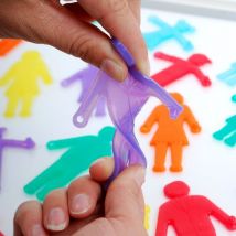 36 Personnages Colorés Translucides - Jouet Créatif Et Éducatif - TickiT
