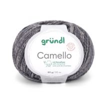 Pelote De Laine Mérinos Et Chameau Camello De Gründl – Fil Naturel Doux Et Thermorégulateur 07 Noir