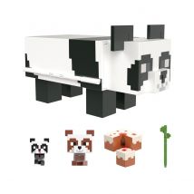 Minecraft - Playset Mob Head Minis La Maison Du Panda - Mattel