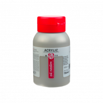 Peinture Acrylique - Gris Neutre - 710 - Pot De 750 Ml - Talens Art Creation