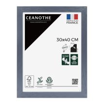 Cadre Photo Karma Gris Bleuté 30x40 Cm - Ceanothe