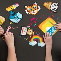 Jixelz Coffret Créatif - Alliez Puzzle Et Pixel ! - Tomy