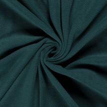 Tissu Polaire Uni Vert Foncé - Au Mètre - Craftine