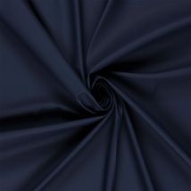 Tissu Imperméable Uni Bleu Marine - Au Mètre - Craftine