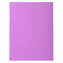 Paquet De 100 Chemises Forever 170 100% Recyclé - 24x32cm - Lilas - X 5 - Exacompta