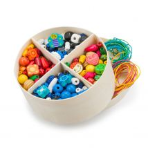 Boîte De Perles En Bois - 260 Gr. - New Classic Toys