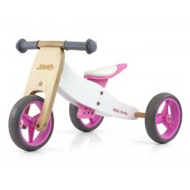 Porteur 2-en-1 Jake Classique Rose - Milly Mally