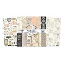 Pochette De 12 Feuilles souvenirs Scrapboys Scrapbooking