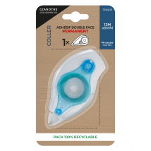 Dérouleur Adhésif Repositionnable Double-face 12 M - Ceanothe
