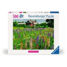 500p Puzzle Ferme En Suede - Nathan