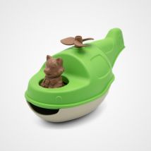 Jouet De Bain Made In France En Matière Recyclée Hélicoptère De Mr Renard - Le jouet simple