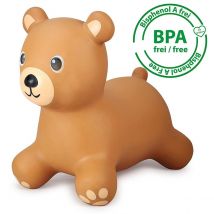 Ours Rebondissant Gonflable Avec Pompe – Jouet D'Équilibre Pour Enfants - Jamara