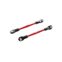 Biellettes Aluminum Rouge 59mm (2) - Traxxas 3139x - TRAXXAS