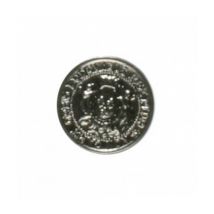 Boutons Militaires Argentés 18 Mm X 5 - Distrifil Argent