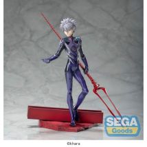 Evangelion : 3.0+1.0 Thrice Upon A Time - Statuette Luminasta Kaworu Nagisa X Spear Of Longinus 21 Cm - Sega