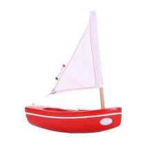 Bateau Le Bâchi Rouge 17cm - Maison Tirot