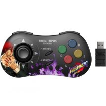 Iori Yagami Edition : 8bitdo Manette Bluetooth Style Snk Neo Geo - Compatible Pc Windows, Android & Neo Geo Mini - 8Bitdo