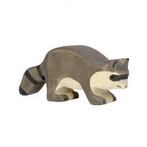 Figurine Holtztiger Raton Laveur