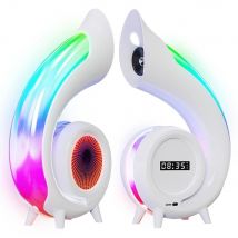 Enceinte Bluetooth Rgb Multifonction Avec Lampe Réveil Et Miroir Yonis - Yonis
